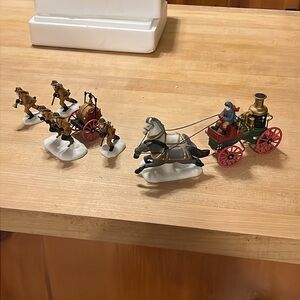 🎄Department 56 Heritage Village collection, the fire brigade of London Town